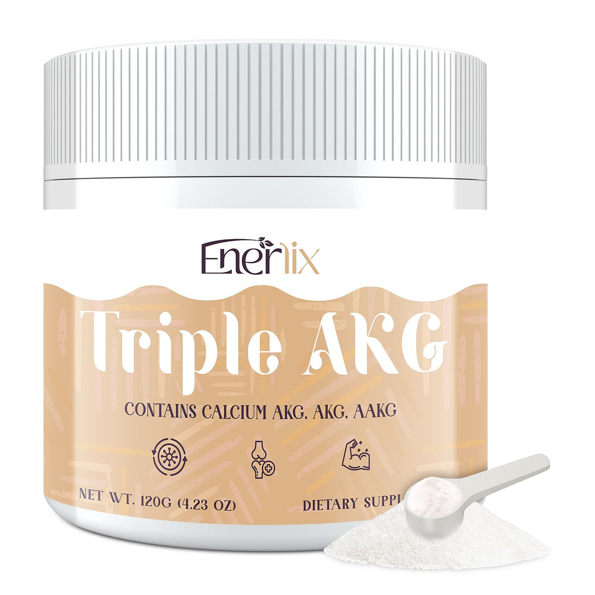 11-in-1 AKG Supplement – Calcium AKG, AAKG, OKG, GKG – Supports Mitochondria, Cellular Energy, Longevity & Age Defense – High Absorption – 30 Servings