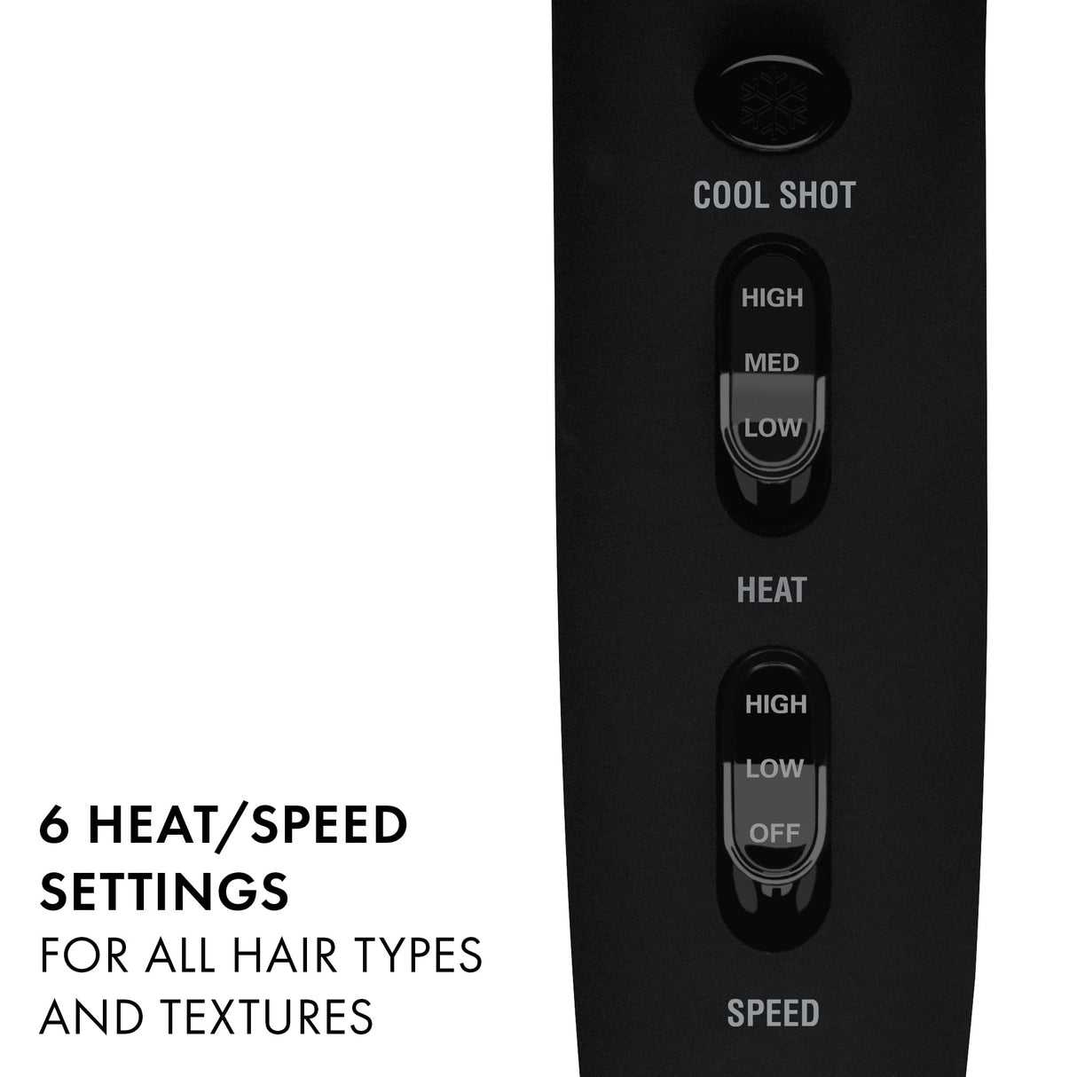 HOT TOOLS Professional Rainbow Turbo Ceramic Hair Dryer | Less Frizz, for Shiny, Healthy-Looking Hair | Powerful and Quiet Blowouts for Fast & Easy Styling (1875 Watts)