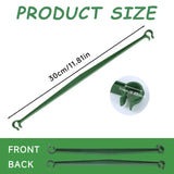 100pcs Garden Stakes Arms for Tomato Cage, 11mm, No Stake
