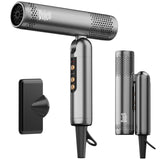 Hair Blow Dryer, QUICO 120-240V Global Dual Voltage Hair Dryers for Women, 5X Faster 120000 RPM BLDC Blow Dryers, 500 Million Negative Ions, High-Speed Mini Hair Dryer, Cold/3 Heating/3 Speed Settings