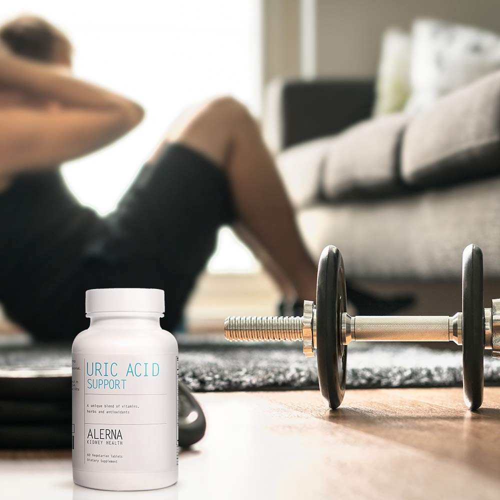 Uric Acid Support - Tart Cherry, Celery Extract, Turmeric, Quercetin - Support Normal Kidney Function - 60 Vegetarian Tablets