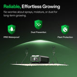 VIVOSUN LumaLight 100W LED Grow Light, Full Spectrum Plant Light, Smart Dimmable & High PPFD for Indoor Plants Seedling Vegetables Bloom, Fits 2×2/2×4 Grow Tents