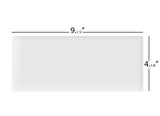 #10 Envelopes Letter Size Self Seal | 500 Business Mailing Security Peel and Sealing Envelope | 100% Tinted | no 10 White Windowless Legal Regular Plain Envelops Pack | 4-1/8 x 9-1/2 Inches | 24 LB
