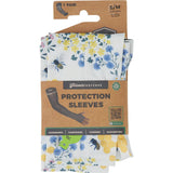 FARMER'S DEFENSE Gardening Arm Sleeves|UV Cooling Protective Sleeve Women & Men|Anti-Scratch Cover Sun UPF Outdoor Protection - Save the Bee's Cream - S/M