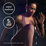 Optimum Nutrition Amino Energy Powder Plus Hydration, with BCAA, Electrolytes, and Caffeine, Watermelon Splash, 30 Servings (Packaging May Vary)