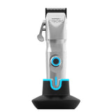 GAMMA+ Cyborg Professional Metal Cordless Ergonomic Hair Clipper with Digital Brushless Motor