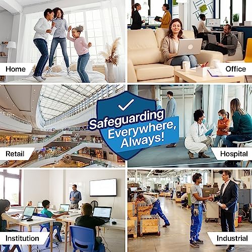 Simply 20x30x1 Air Filter, Merv 8, MPR 600, 6 Pack, For Home AC Furnace & HVAC (Actual Size: 19.875"x29.875"x0.75") DUST, Pet, & Allergy Control