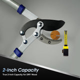 LINKOceans Loppers for Tree Trimming with Compound Action, 30 Inch Tree Trimmer, Thick Branch Cutter with ⌀ 2 Inch Cutting Capacity, Chops Thick Branches with Ease