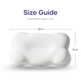 Mellow CloudAlign Memory Foam Pillow for Neck & Shoulder Support, Standard