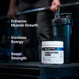 Transparent Labs Creatine HMB - Creatine Monohydrate Powder with HMB for Muscle Growth, Increased Strength, Enhanced Energy Output, and Improved Athletic Performance - 30 Servings, Strawberry Lemonade