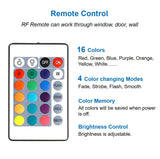 Color LED Outdoor Landscape Spotlight Remote 10W RGB Waterproof Spot Light for Yard Tree Garden Halloween Christmas Lighting, 120V