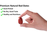 Premium Jujube Red Dates 3LB/1359g,Selected Dried Fruit,Big & Delicious,100% Natural 红枣