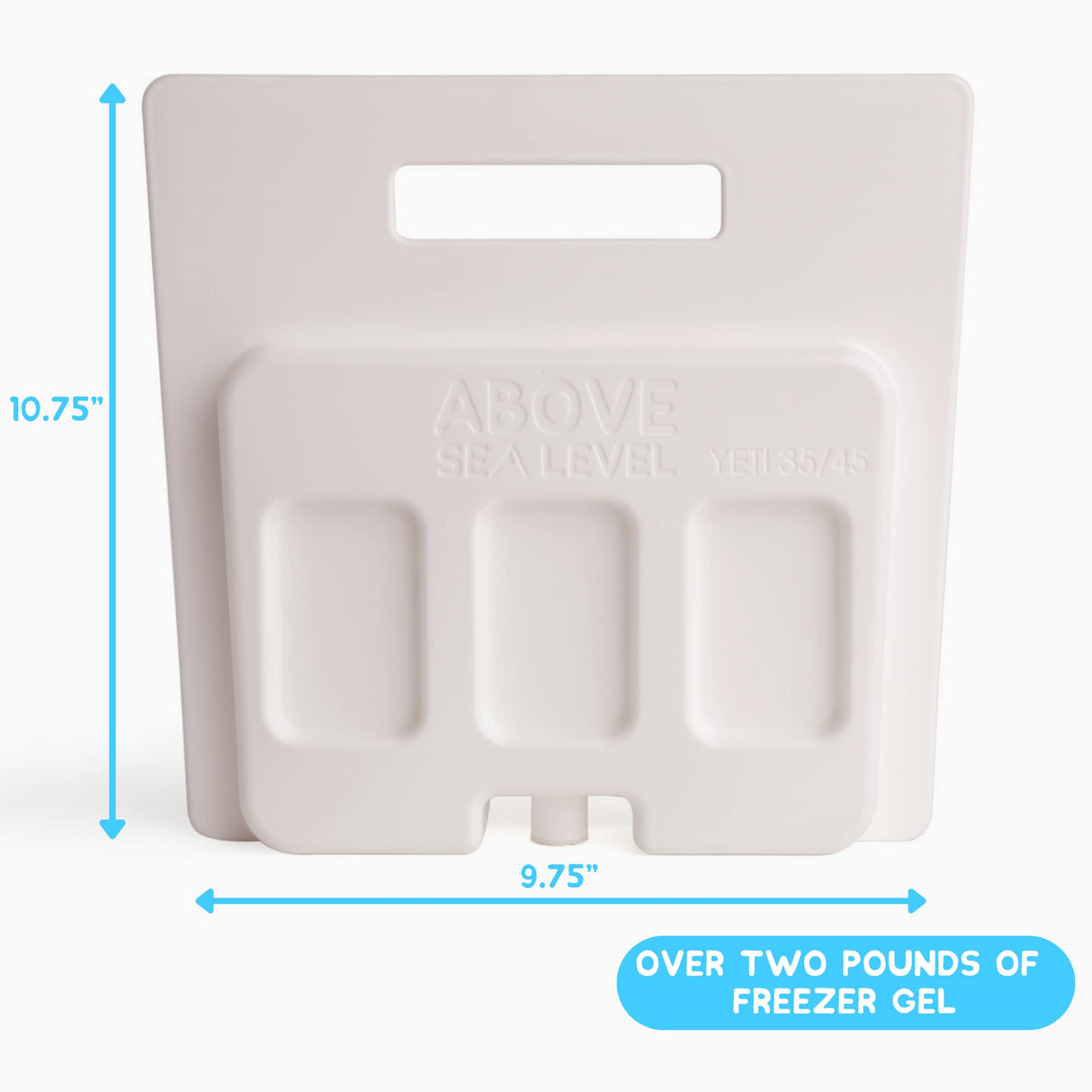 Above Sea Level Ice Pack Divider Compatible with YETI Coolers - Fits YETI Tundra 35/45