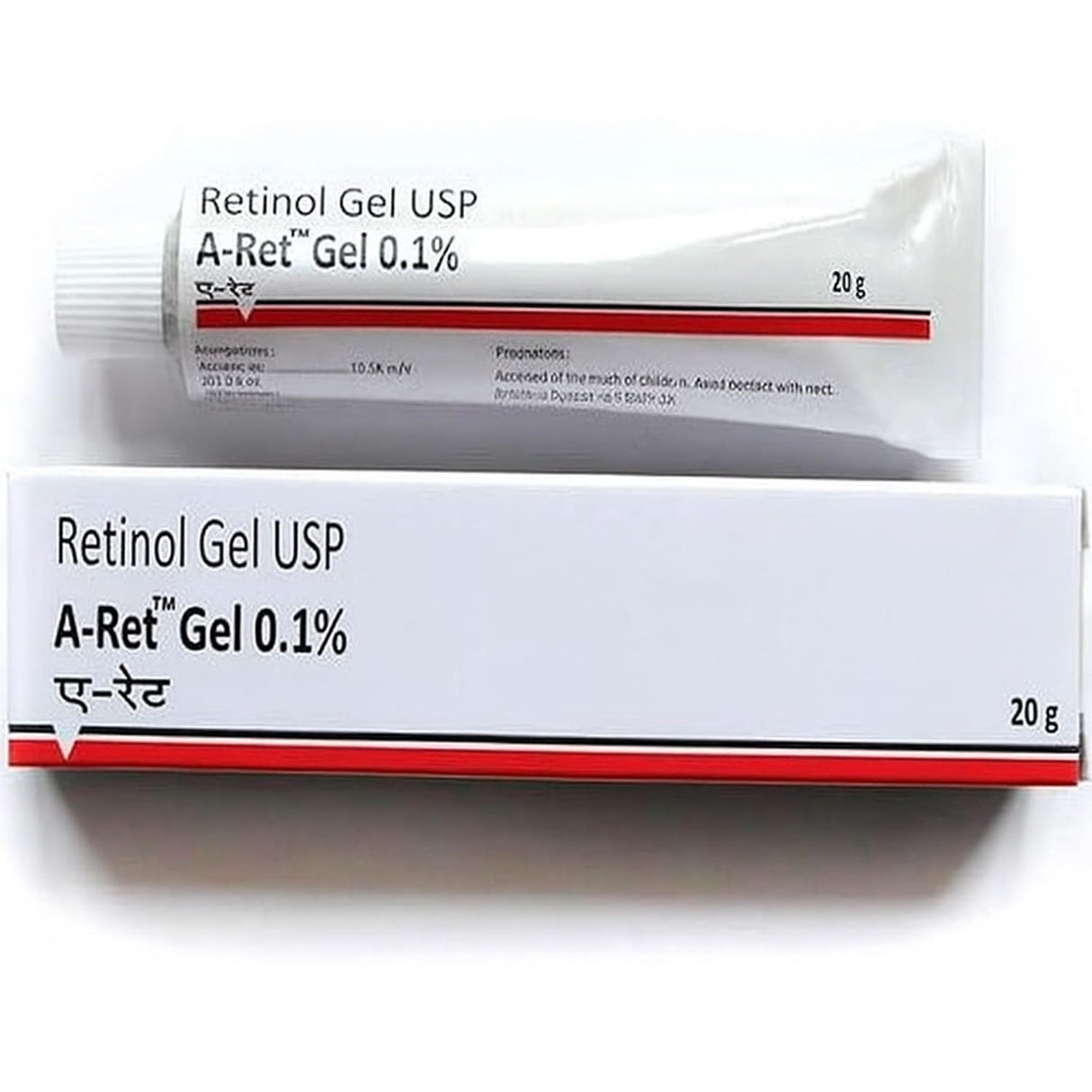 Retinol Gel 0.1 Vitamin A Repairs Fine Lines & Wrinkles, Scar Treatment, Age and Sun Spots, Anti-Aging Formula, 20 Grams