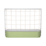 Vego Garden 8.0ft Long Tomato Metal Frame Trellis, Garden Trellis for Climbing Plants Like Cucumber Beans Tomatoes & Vines, (Garden Beds Not Included)