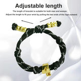 SHXLONG Custom Bubble Number Bracelet, Personalized Woven Number Bracelets for Women, Colorful Handmade Rope Knotty Gift for Mom, Daughter, Wife, Best Friends