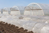 Farm Plastic Supply - Greenhouse Clamp 20 Pack - (3" Long x 3/4" Wide) - White ABS Clamps for Greenhouse, ABS Clips, Greenhouse Clamps for Farming, Gardening, Agriculture