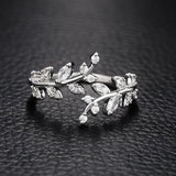 HNMZZPL Adjustable S925 Sterling Silver Ring for Women