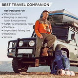 TECEUM 5/32" Paracord Rope 1000 – 1000ft / 200ft / 100ft / 50ft – Tactical Parachute Cord 4mm – 45+ Colors – Nylon String for Survival & Camping Gear – Stripe Cord for Survival – Utility Rope