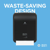 Pacific Blue Ultra 8" High-Capacity Automated Touchless Paper Towel Dispenser by GP PRO (Georgia-Pacific); Black; 59590; 12.9" W x 9" D x 16" H; 1 Dispenser