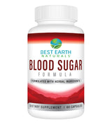 Best Earth Naturals Blood Sugar Formula with Cinnamon, Gymnema Sylvestre, Banaba, Guggul and More 60 Count
