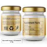 I Am Joy co. Pure Ormus White Gold Powder Monoatomic M-State 24k 99.99% | No Plastic, No Lye, No Dyes, No Fillers | 22 Grams