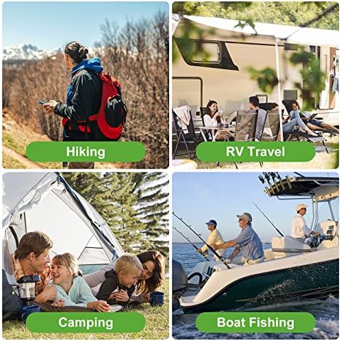 80 Portable Toilet Bags, Camping Toilet Bags, 5-8 Gallon Compostable Bags, Biodegradable Toilet Bags for 5-8 Gallon Bucket Toilet Seat, Biodegradable Waste Bags for Outdoor Boating Travel Camping