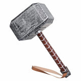 CoserWorld Halloween Hammer Cosplay Weapons, PU Battle Foam Axe Great for LARP Birthdays Gift