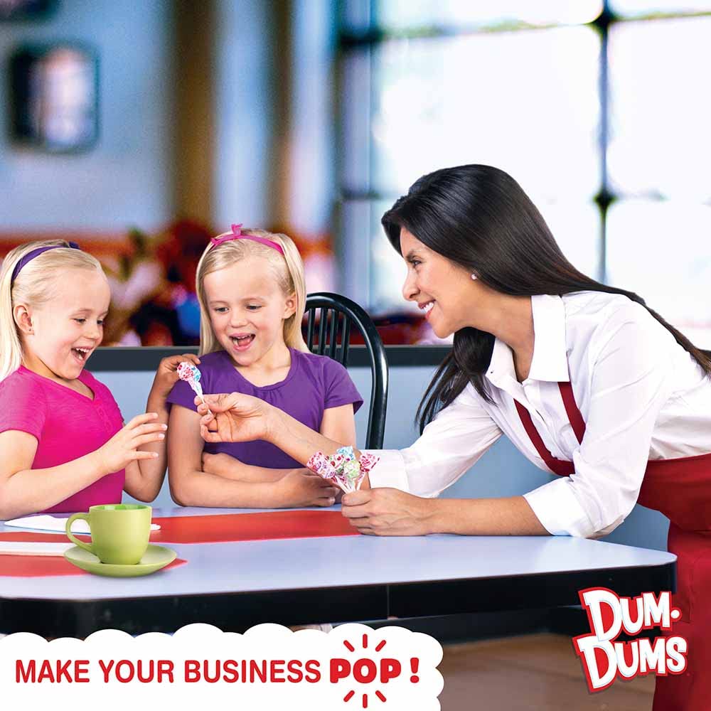Dum-Dum Pops 1,000 Count Bucket - Assortment of Original Mix Suckers, Lollipop Case for Classroom, Work, Events - Halloween Candy Bulk Individually Wrapped