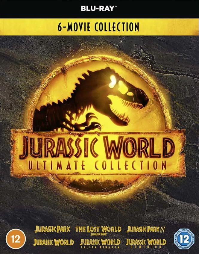Jurassic World Ultimate 6-Movie Collection [Blu-Ray, Region Free]