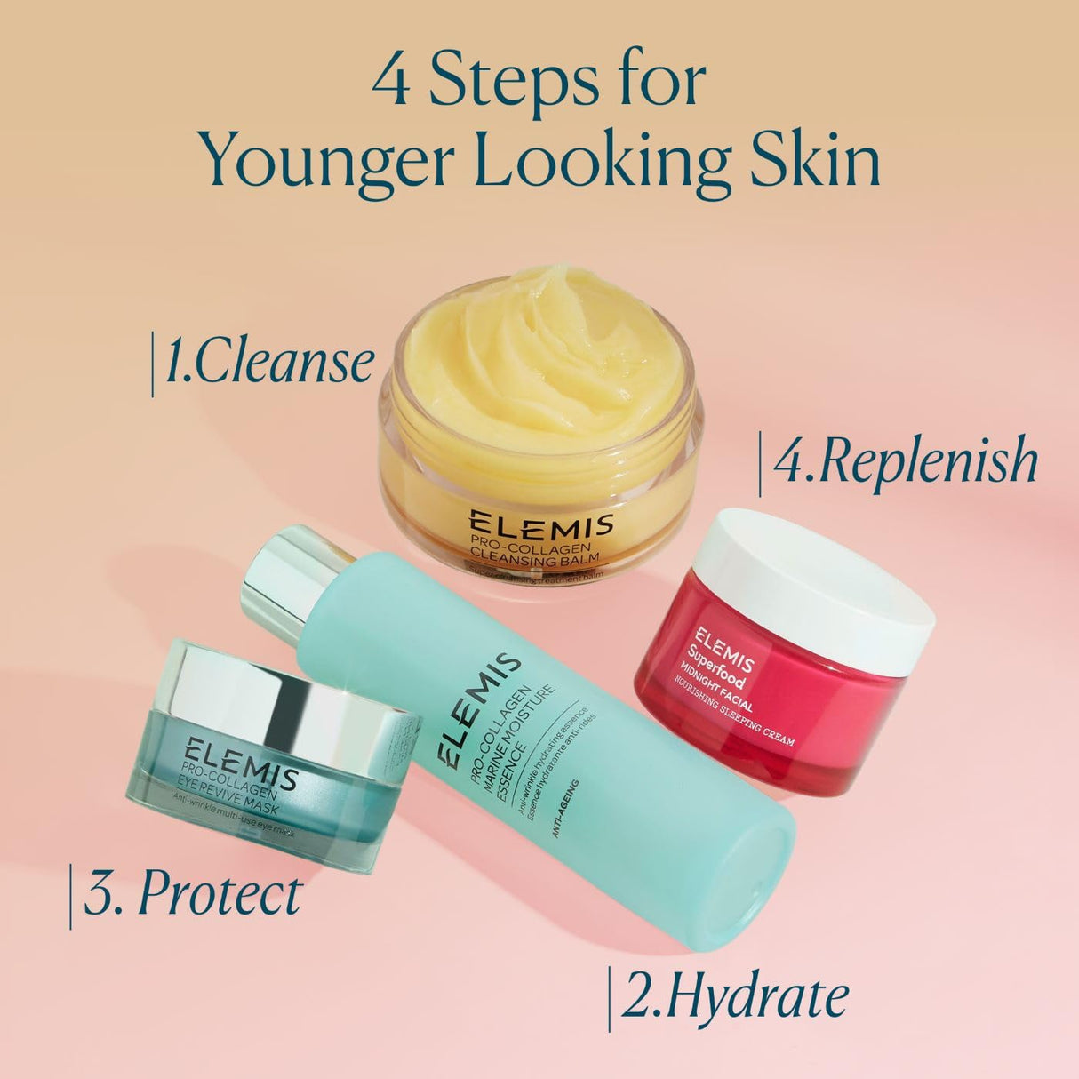 ELEMIS Superfood Midnight Facial 50ml, Moisturizer Face Cream, Hydrating Face Moisturizer for Dry Skin, Firming Facial Cream, Camu Camu & Vitamin C Cream