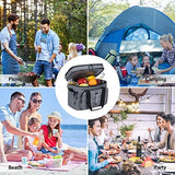 Maelstrom Soft Cooler Bag,Collapsible Soft Sided Cooler,24/30/60/75 Cans Beach Cooler,Ice Chest,Large Leakproof Camping Cooler,Portable Travel Cooler for Grocery Shopping,Camping,Road Trips