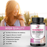 Pueraria Mirifica Herbal Supplement – 500mg Root Extract (60 Capsules) for Wellness Support