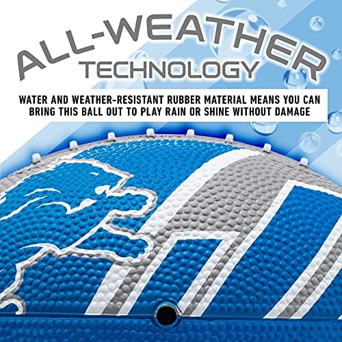 Franklin Sports NFL Team Footballs - Rubber Youth Mini Footballs for All NFL Teams - Kids Junior 8.5" Football - Official NFL Licensed Footballs