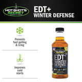 Hot Shot's Secret EDT+ Winter Defense 32oz, 7-in-1 Anti-Gel Diesel Fuel Additive – Prevents Gelling, Protects Fuel System, Diesel Additive Improves Cold Starts, Boosts Cetane