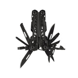 Gerber Gear Truss 17-in-1 Multitool with Pocket Knife and Needle Nose Pliers - Gifts for Men, Compact EDC Gear, Black with Standard Sheath