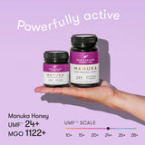 New Zealand Honey Co. Raw Manuka Honey UMF 24+ / MGO 1122+ | 4.4oz | 125g | Raw Honey