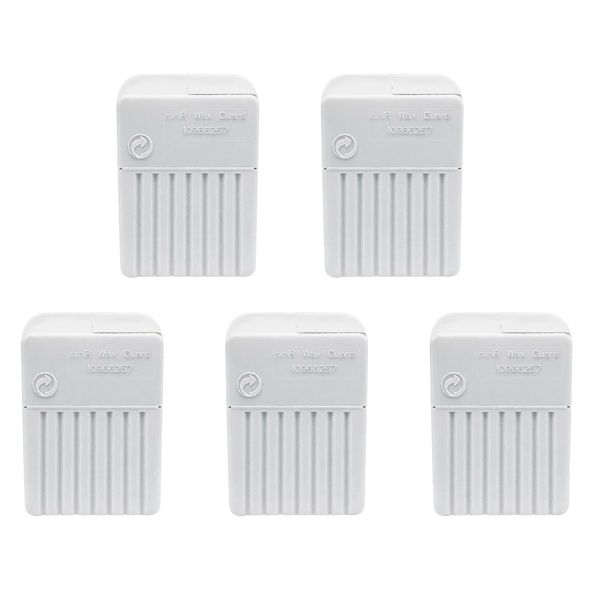 for Siemens/Signia 2.0 MiniReceiver Wax Guards Filters Hearing Aid Accessories Cerumen Stop Cleaning Tool Replacements #10966257 5-Pack/40 Filters