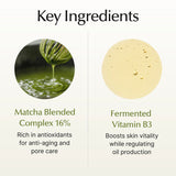 SU:M Micro-Active Super Matcha Pore Mask Pack (3.38fl oz) - Pore refining, oil control, exfoliating mask. with Matcha Blended Complex, Zinc PCA, and Fermented Vitamin B3 for smoother, clearer skin