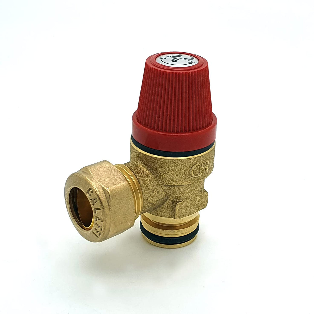 Caleffi – 1/2? 8 Bar Pressure Relief c/w Circlip Connection F0000483