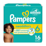 Pampers Baby Diapers - Swaddlers - Size 4, 66 Count, Ultra Absorbent Disposable Infant Diaper