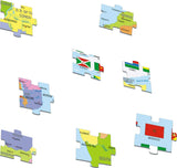 Larsen K13 Africa Political Map, English Edition, 70 Piece Boxless Tray & Frame Jigsaw Puzzle