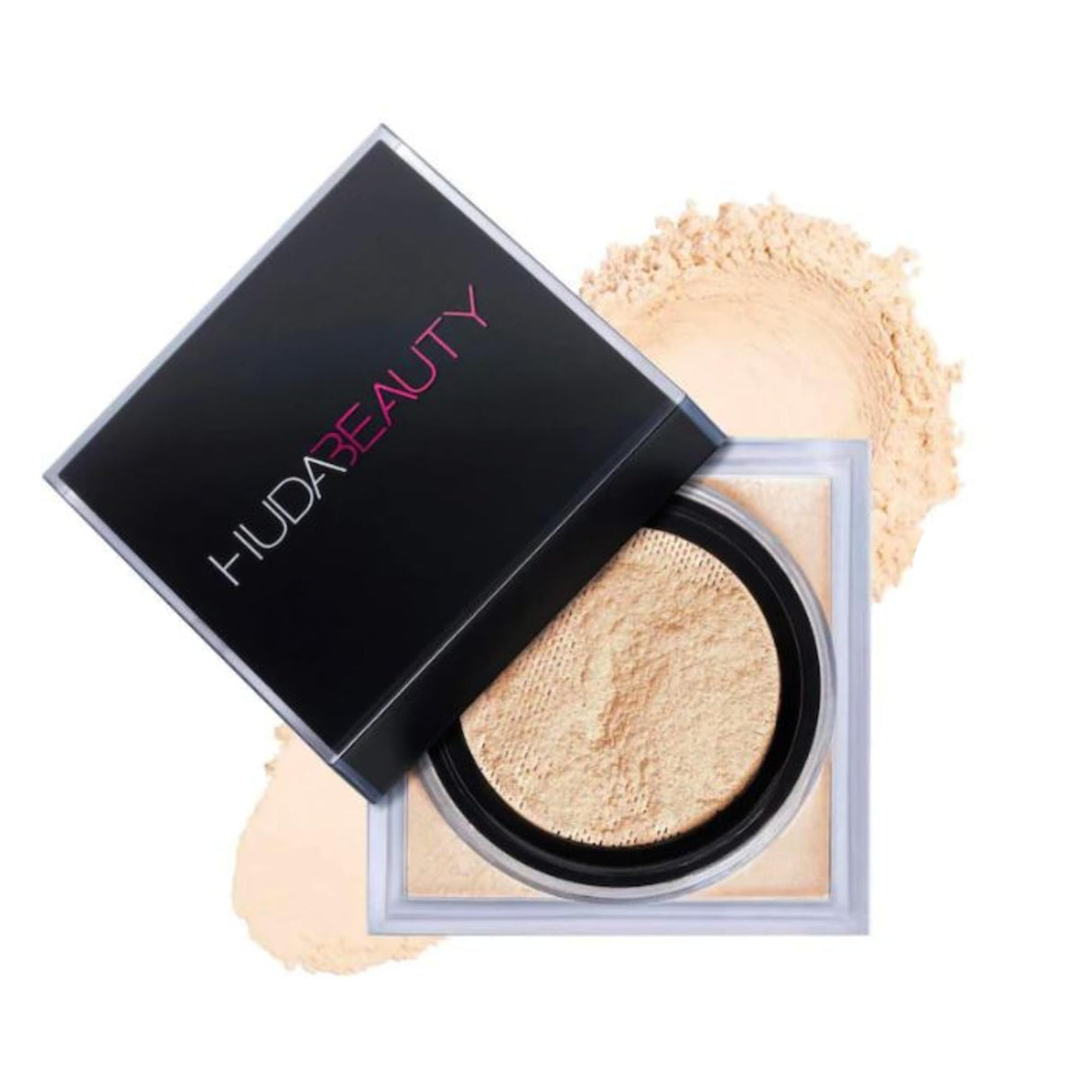 Huda Easy Bake Loose Baking & Setting Powder - Pound Cake (Fair, Light, Medium, and Tan Skin Tones) - 0.71 oz / 20 g