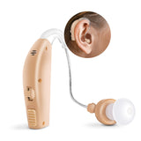MSA 30X Behind the Ear Sound Amplifier, Amplifies Sound by 30 Times, Lightweight, Virtually Invisible, Comfortable, Adjustable Volume, Fast Charging, Nude, 1ct