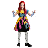 shyhand Sally Costume for Girls Kids Nightmare Before Christmas Dress Wig Pants Accessories Sally Cosplay Outfit 3-12 Years