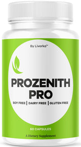 LIVORKA Prozenith Pro Capsules - Official Prozenith Pro Pills Supplement Premium Formula, Natural Support for Overall Health & Wellness, Pro ZenithPro Reviews, 60 Capsules for 1 Month