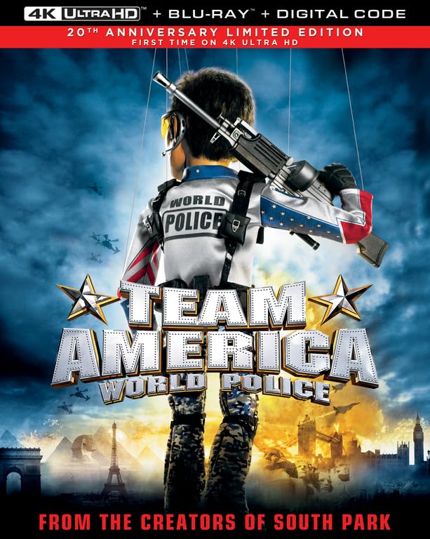 Team America: World Police [4K UHD + Blu-Ray + Digital Copy]