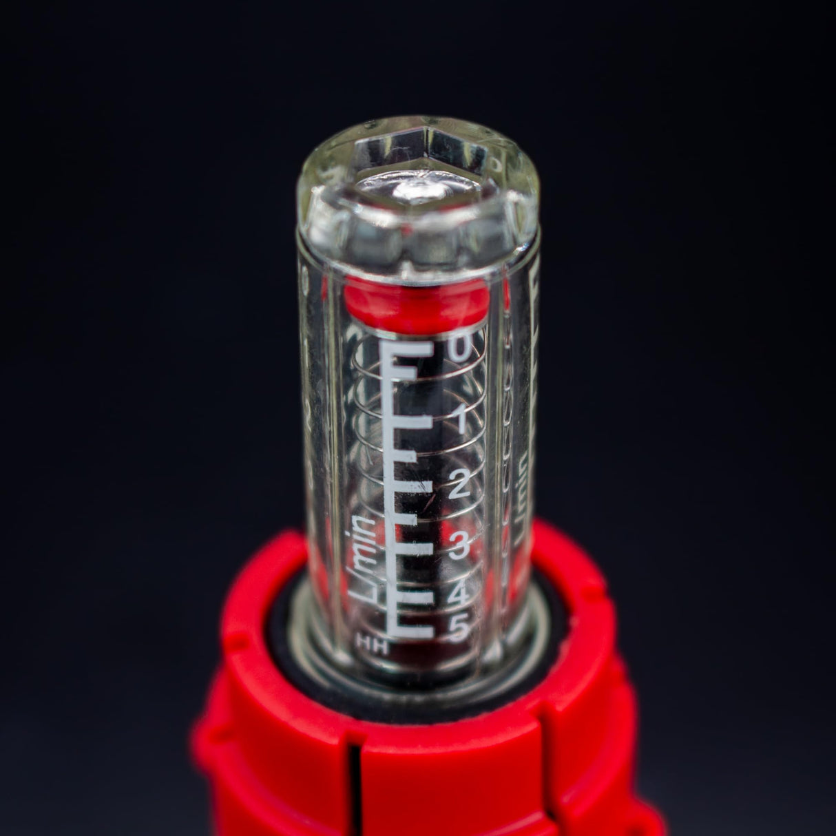 Kudos-Trading - Manifold Flow Meter 3/4 inch for Water Underfloor Heating Replacement Gauge for Damaged Part High Flow Rates 0-5L/M High-Accuracy Manifold Flow Meter.