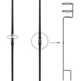Urban Deco Heavy Duty Outdoor Drink Holder Set of 10, Stakes Beach Cup Holders for Yard Beverage Holder Stakes, 6 Packs Plus Extra 4 Goblet Drink Holders