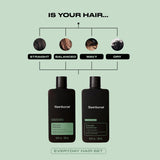 Hawthorne Men's Everyday Shampoo and Conditioner Set. Sulfate Free Shampoo and Conditioner with Pure Avocado Oil and Coconut Oil For Stronger, Healthier Hair. Mint and Eucalyptus Scent. 8 fl. oz each.